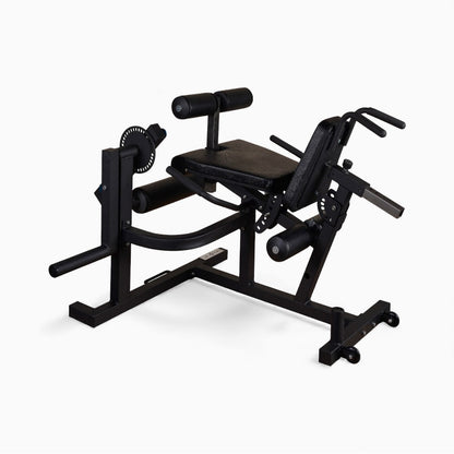 GymSets Plate Loaded Leg Trainer – Extension & Curl Combo