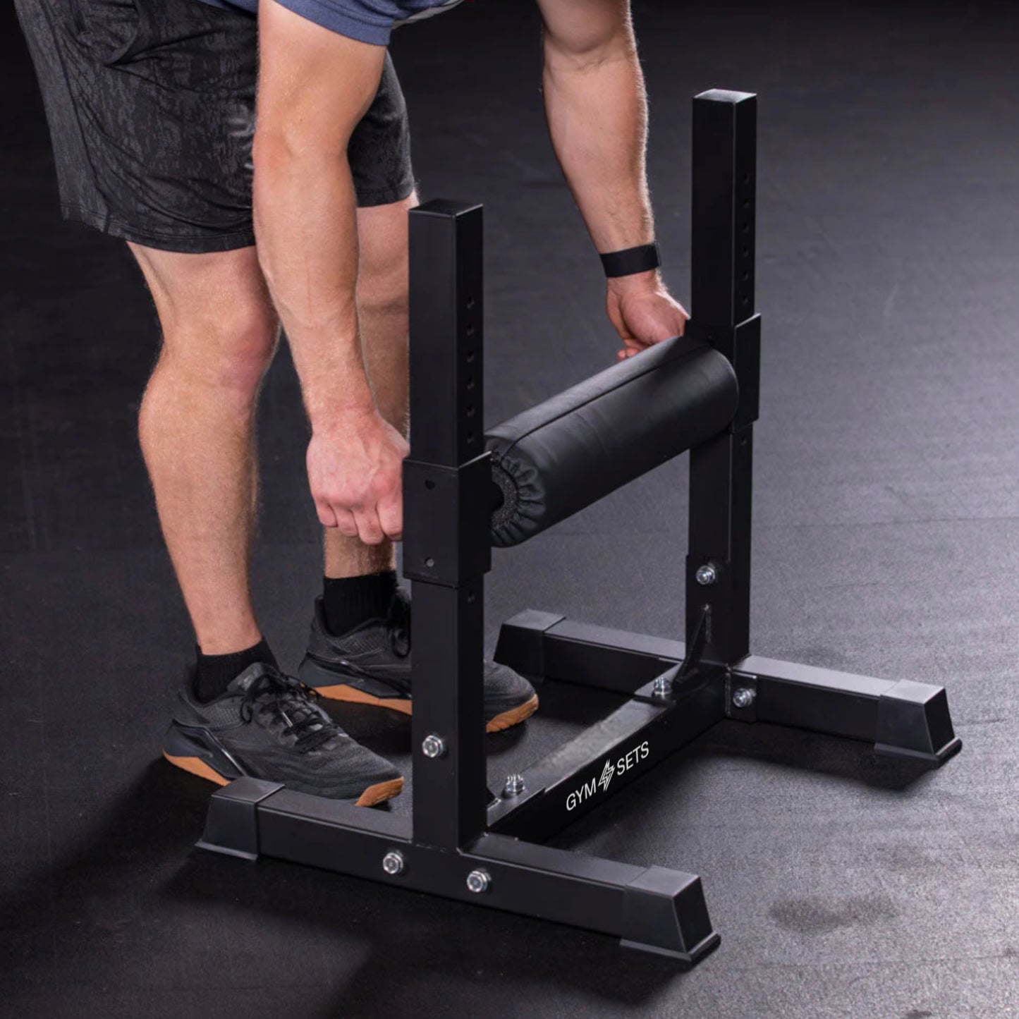 GymSets Single Leg Split Squat Strength Trainer – Adjustable Stand