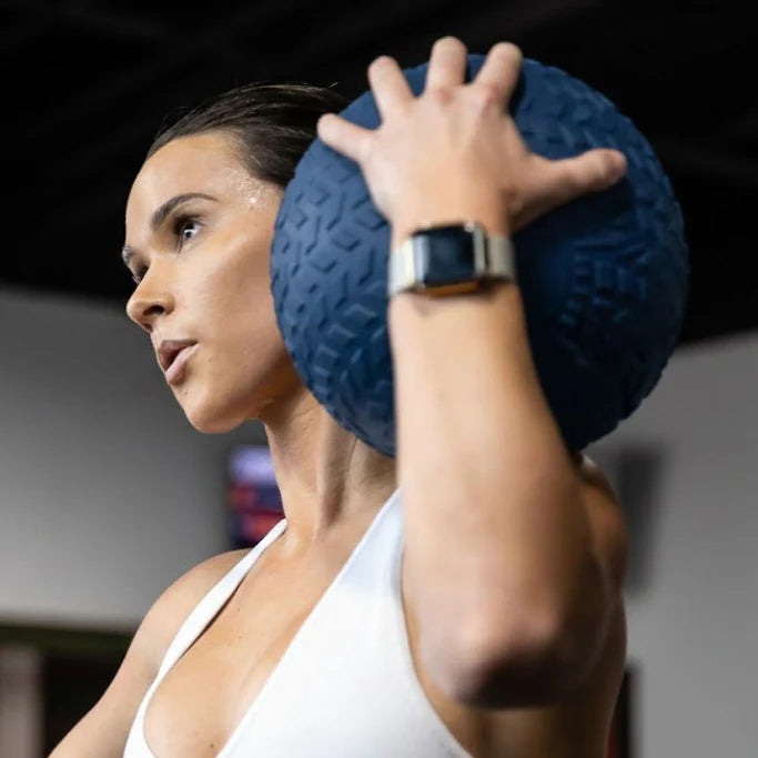 GymSets Slam Ball Set With Rack