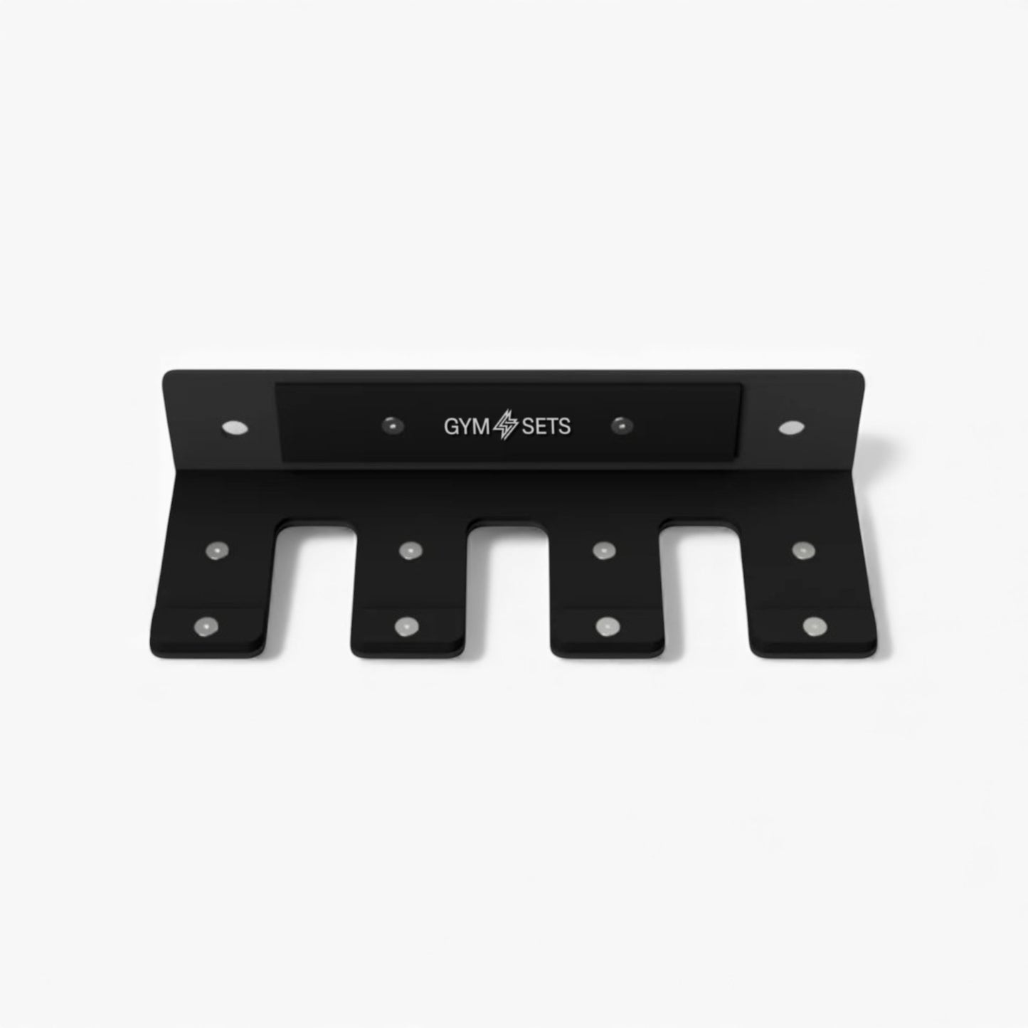 GymSets Triple Wall Mounted Barbell Holder – Space-Saving Gym Rack