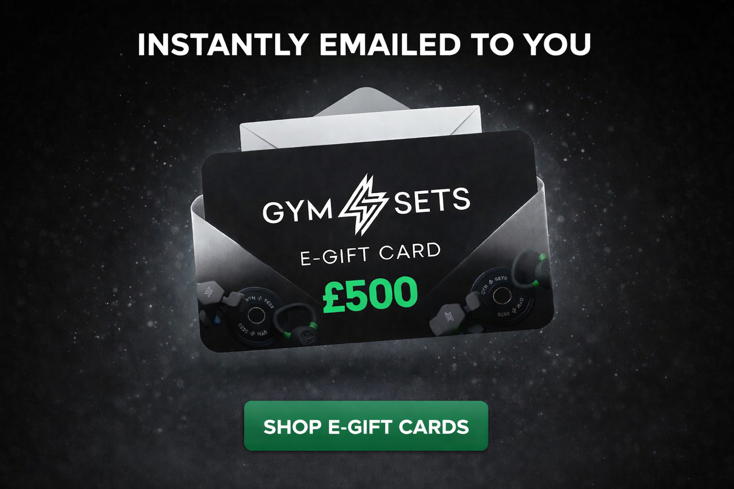 GymSets UK eGift Card | Universal Choice & Simple Redemption