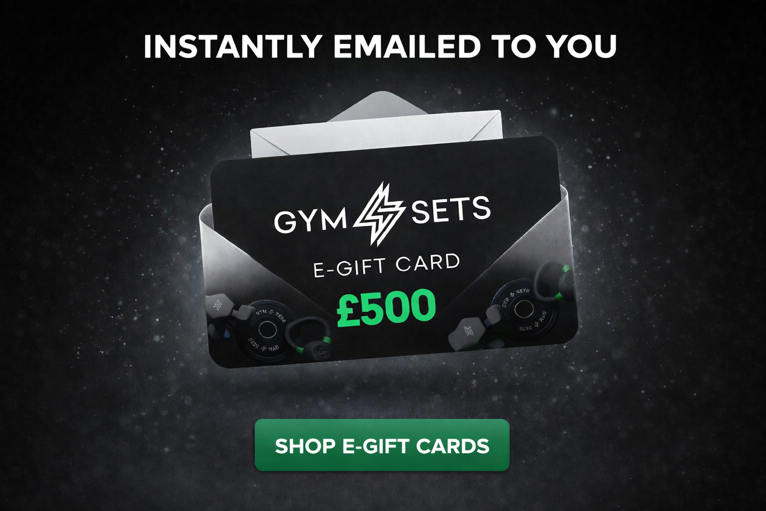 GymSets UK eGift Card | Universal Choice & Simple Redemption