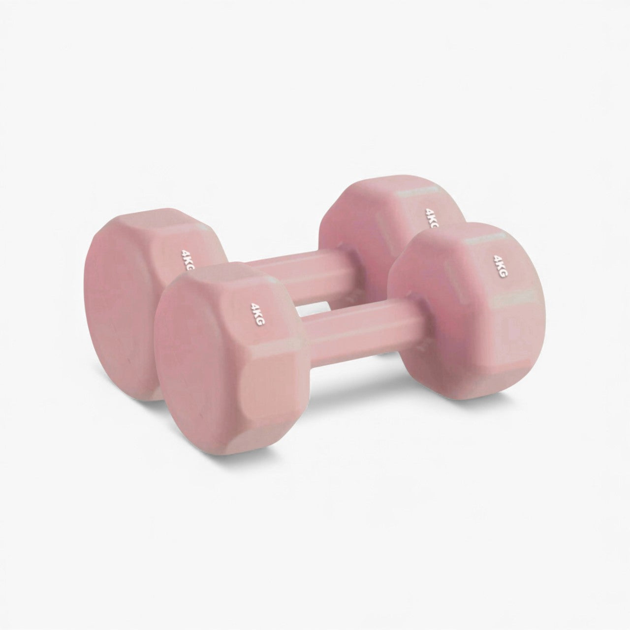 GymSets Vinyl Dumbbells – Hex Design, Non-Slip, Color-Coded Weights