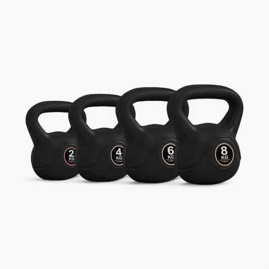 GymSets Vinyl Kettlebells – Ergonomic, Durable & Floor Safe.