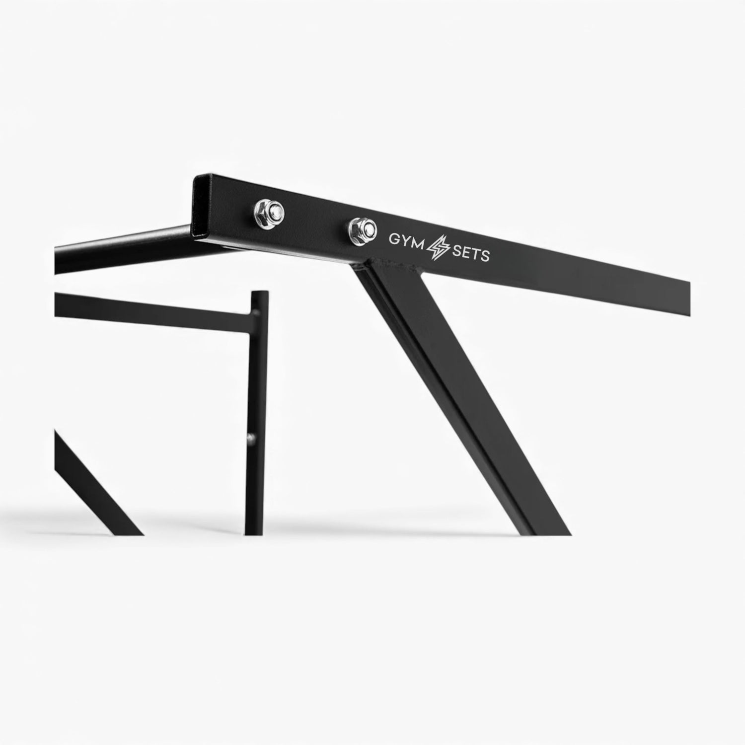 GymSets Wall Mounted Pull Up Bar – Premium Coating, Anti-Slip Multi Grip