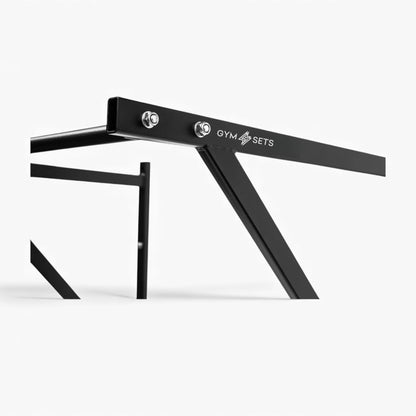 GymSets Wall Mounted Pull Up Bar – Premium Coating, Anti-Slip Multi Grip