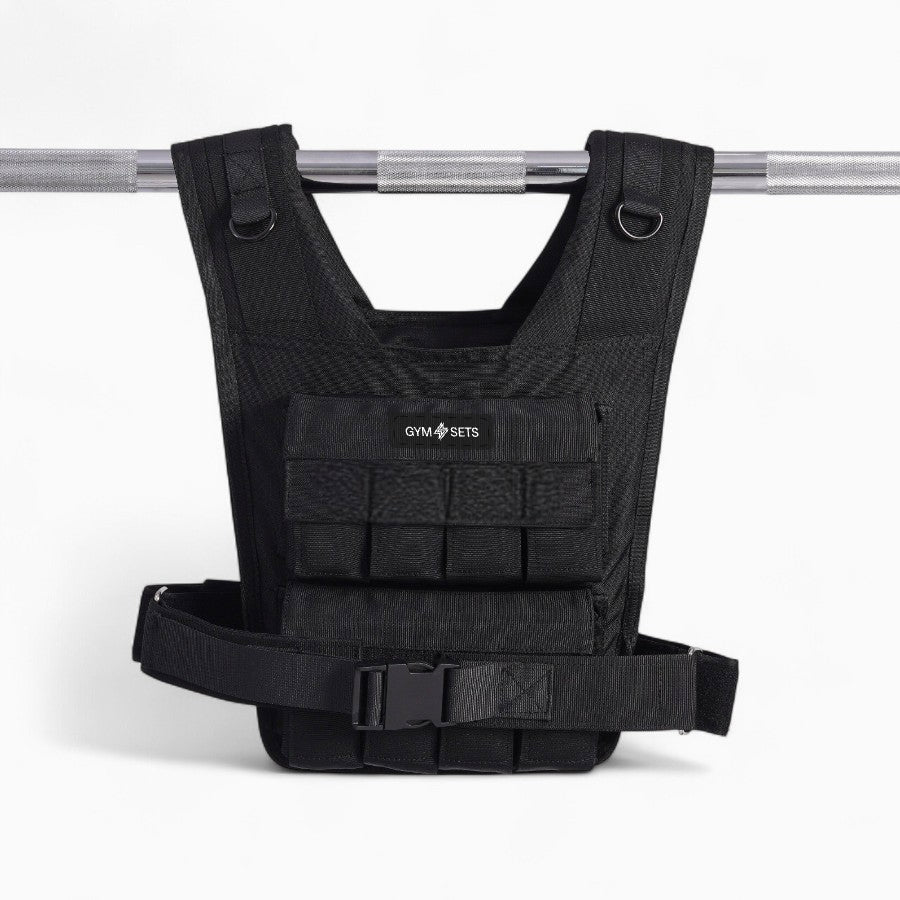GymSets Weighted Vest Adjustable – Strength Training, Home Gym Gear