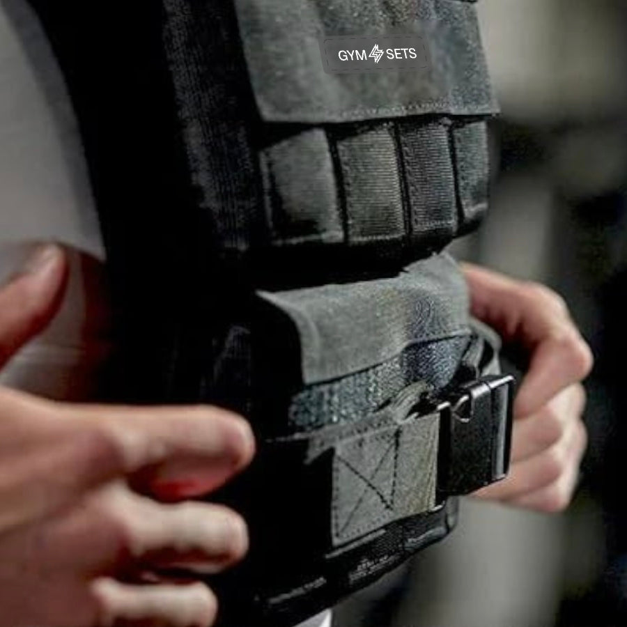 GymSets Weighted Vest Adjustable – Strength Training, Home Gym Gear