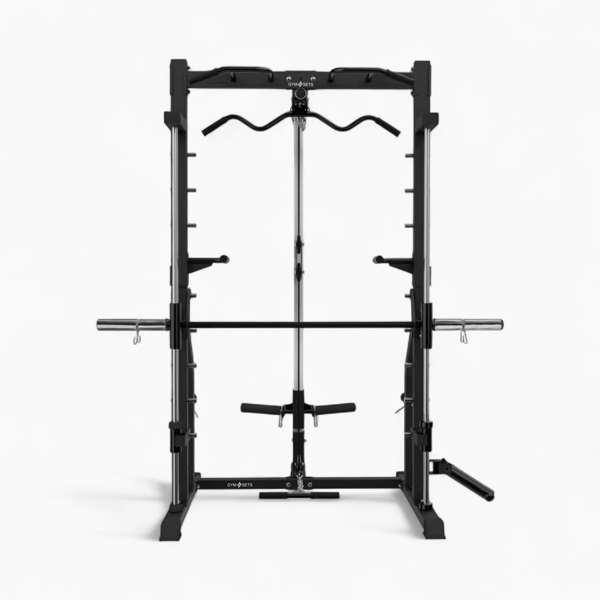Heavy-Duty Cable & Smith Machine Gym Equipment For Home And Commercial Use. Perfect For Squats, Bench Press, Lat Pulldowns, Curls, & Full-Body Strength Training