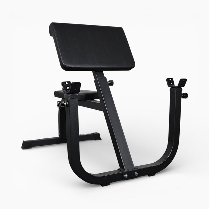 Heavy-Duty Preacher Curl Bench – Adjustable Bicep & Tricep Trainer