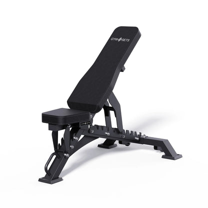 Heavy Duty Adjustable Gym Bench: Commercial Exercise Workout Equipment