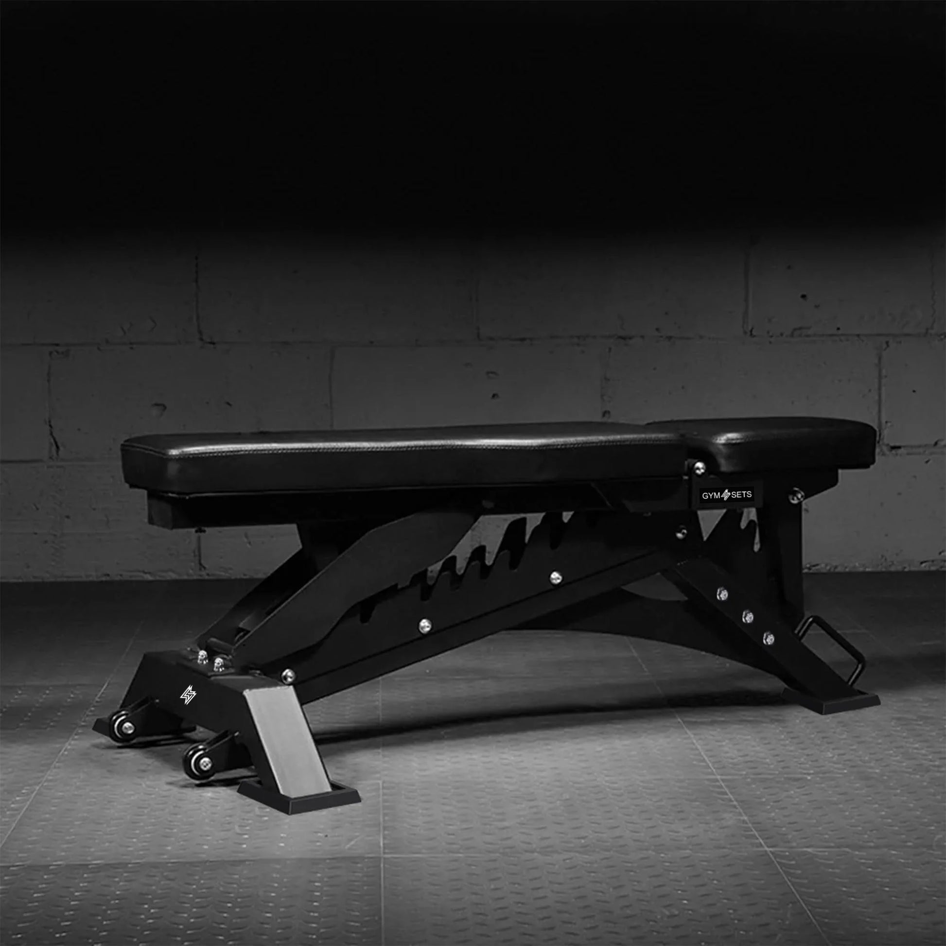 Heavy Duty Adjustable Gym Bench: Commercial Exercise Workout Equipment