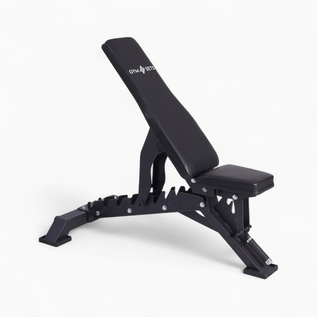 Heavy Duty Adjustable Gym Bench: Commercial Exercise Workout Equipment
