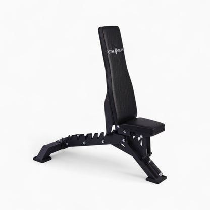 Heavy Duty Adjustable Gym Bench: Commercial Exercise Workout Equipment