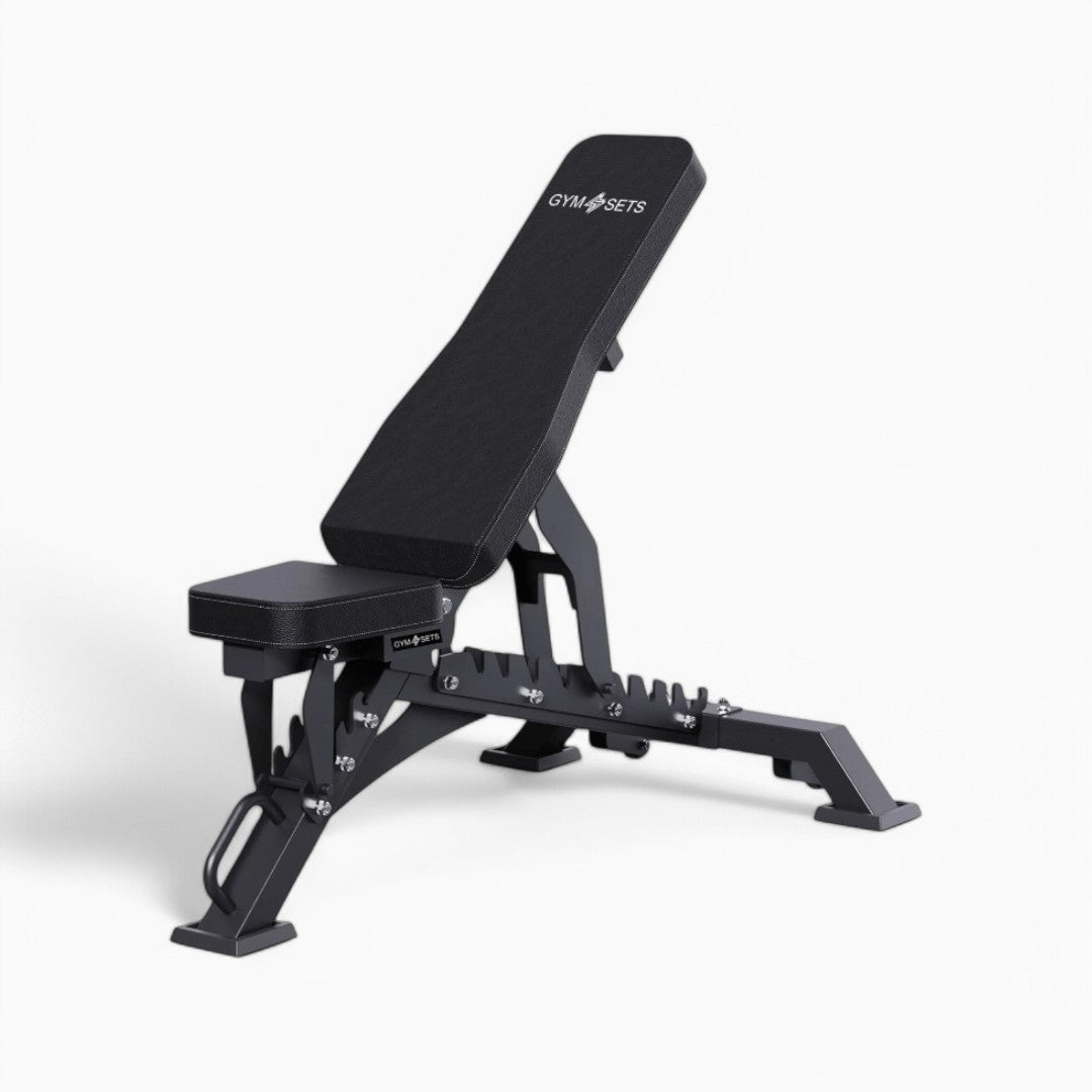 Heavy Duty Adjustable Gym Bench: Commercial Exercise Workout Equipment