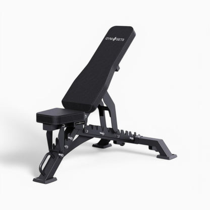 Heavy Duty Adjustable Gym Bench: Commercial Exercise Workout Equipment