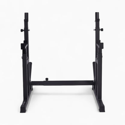 Heavy Duty Adjustable Rack Bench Squat Dip Plates Power Stand Home Gym