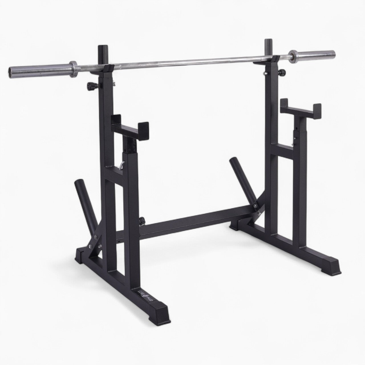 Heavy Duty Adjustable Rack Bench Squat Dip Plates Power Stand Home Gym