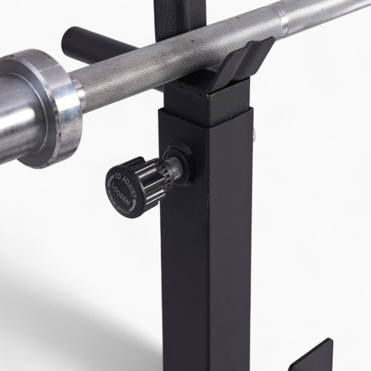 Heavy Duty Adjustable Rack Bench Squat Dip Plates Power Stand Home Gym