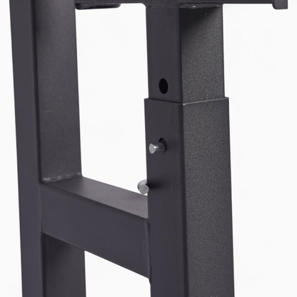 Heavy Duty Adjustable Rack Bench Squat Dip Plates Power Stand Home Gym