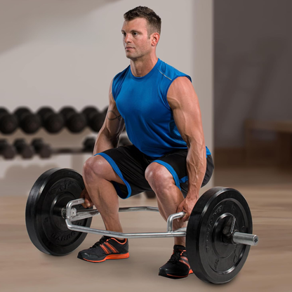 Heavy Duty GymSets Trap Bar | Dual-Handle Weight Lifting Gear