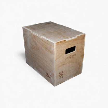GymSets Wooden Plyometric Jump Box