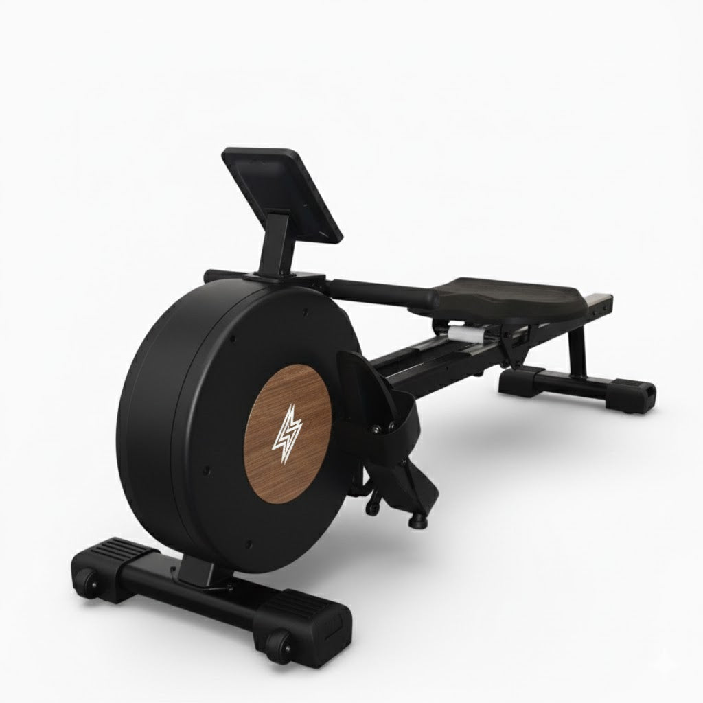 Magnetic Rowing Machine For Home Fitness, Folding Seated Rower Gym