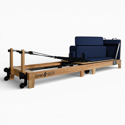 GymSets Oak Reformer Pilates Machine