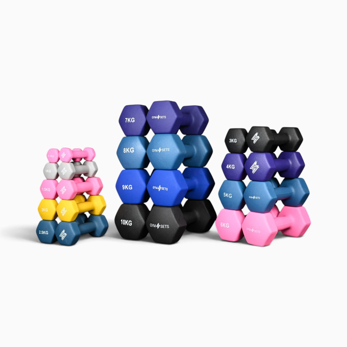 Neoprene Dumbbell Pairs