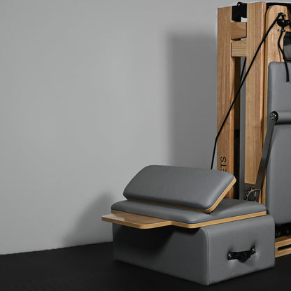 GymSets Oak Reformer Pilates Machine