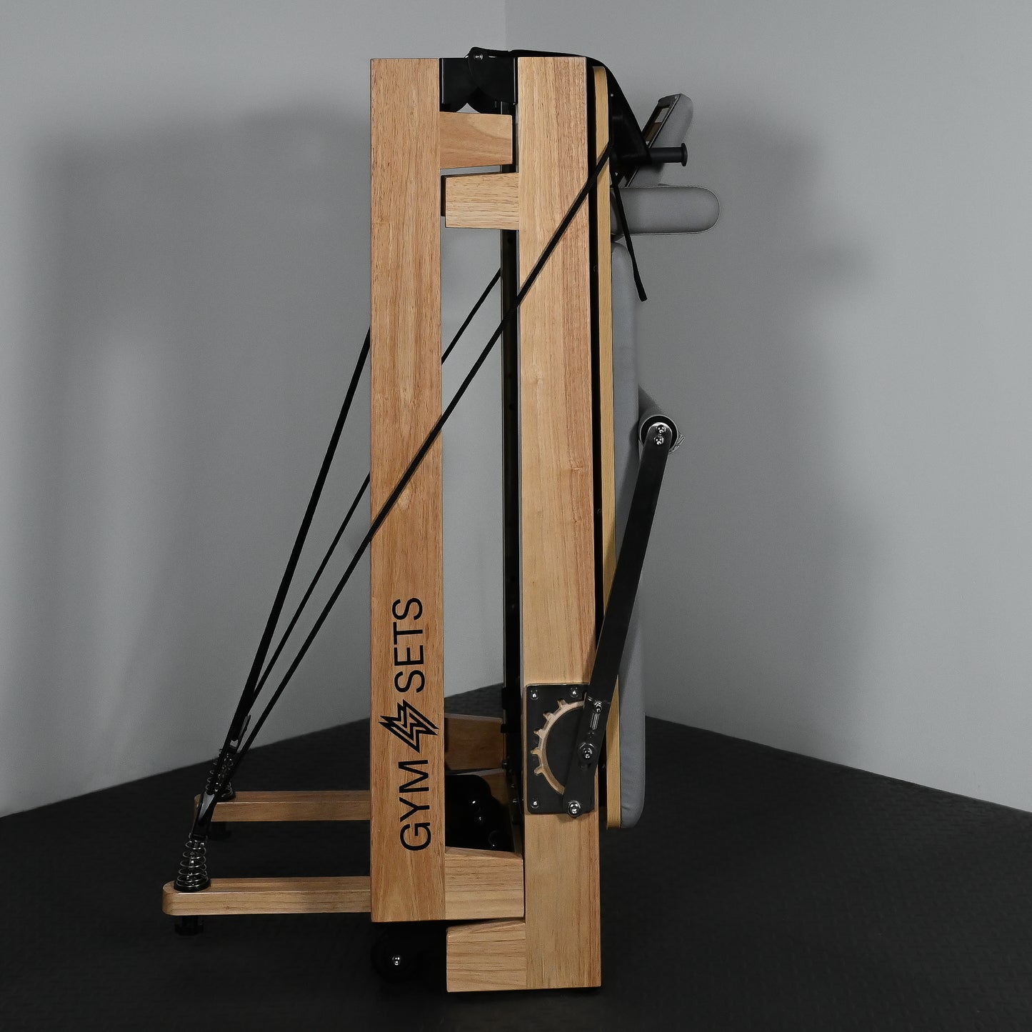 GymSets Oak Reformer Pilates Machine