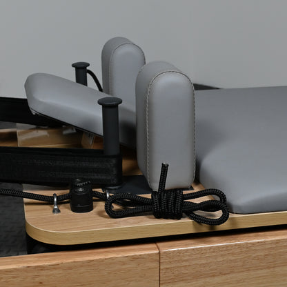 GymSets Oak Reformer Pilates Machine