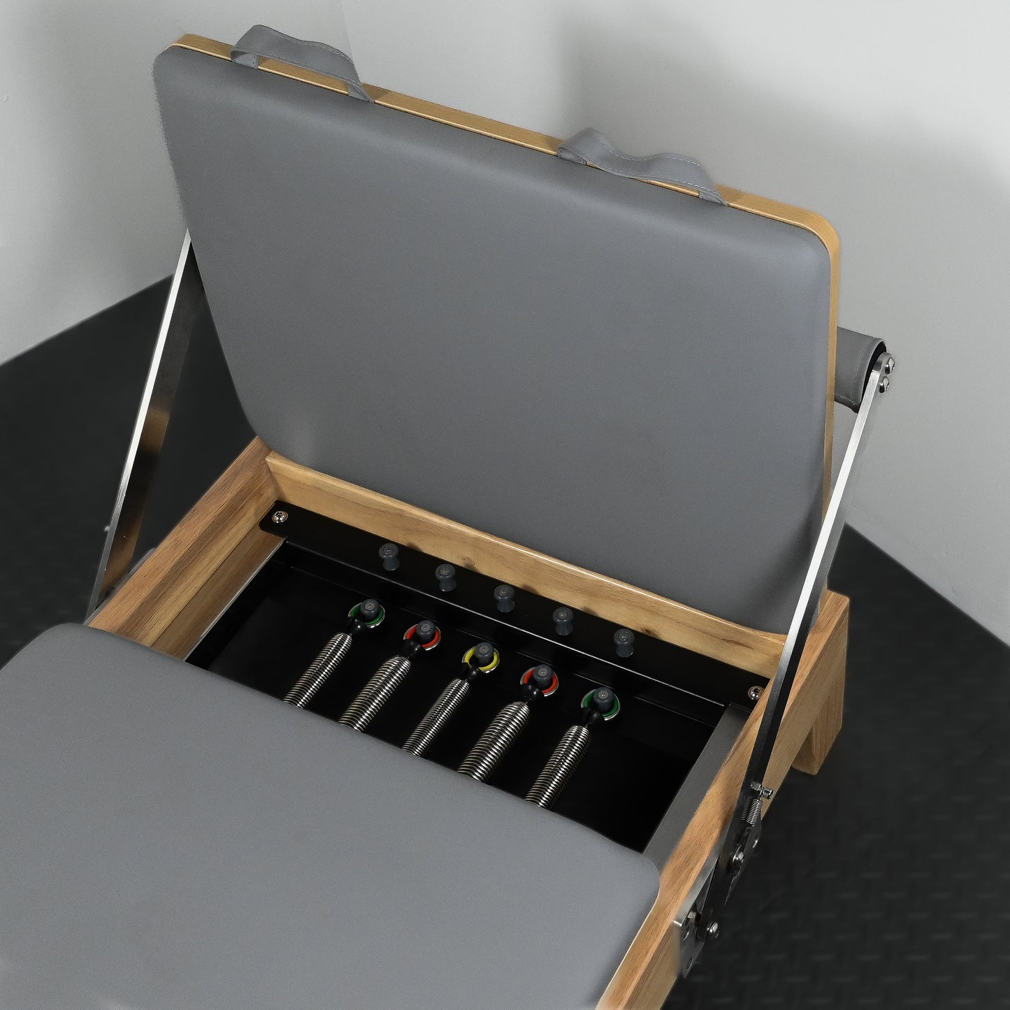 GymSets Oak Reformer Pilates Machine