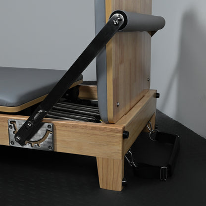 GymSets Oak Reformer Pilates Machine