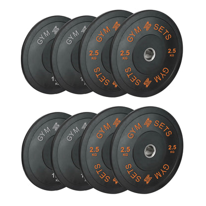 Olympic Coloured Bumper Weight Plates