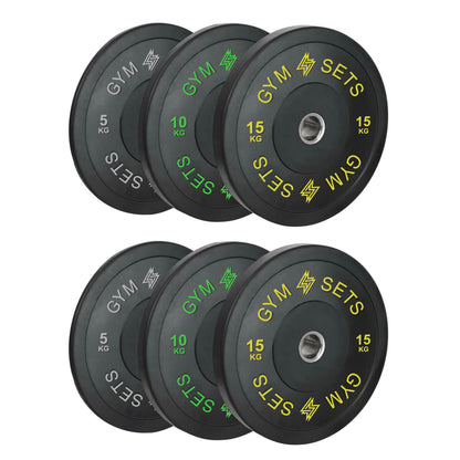 Olympic Coloured Bumper Weight Plates