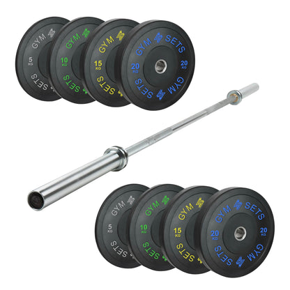 Olympic Coloured Bumper Weight Plates