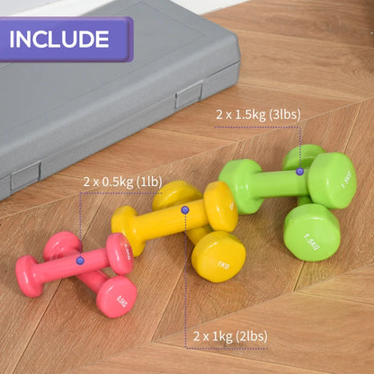 Vinyl Dumbbell Sets