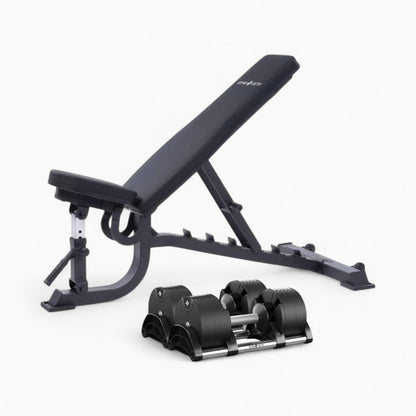 GymSets Round Adjustable Dumbbell (2.5-50kg)