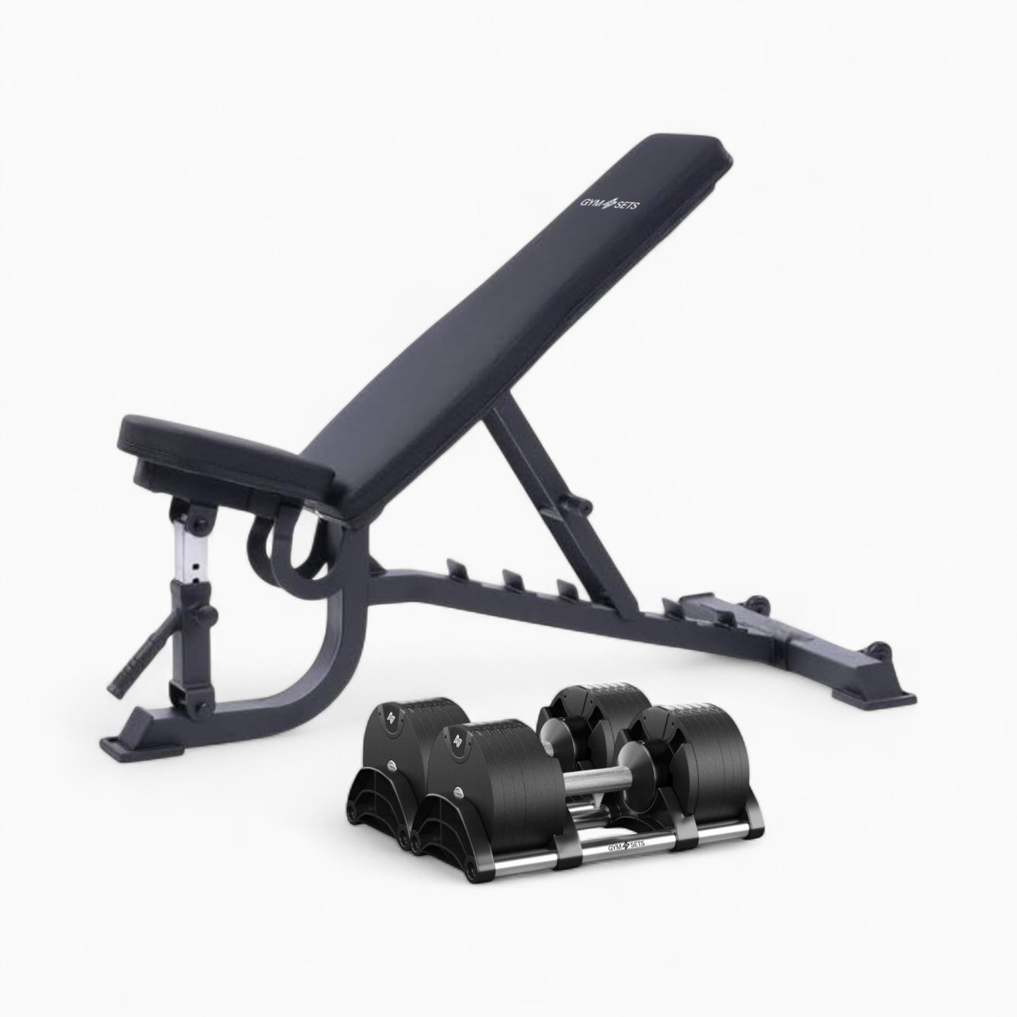 GymSets Round Adjustable Dumbbell (2.5-50kg)