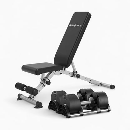 GymSets Round Adjustable Dumbbell (2.5-50kg)