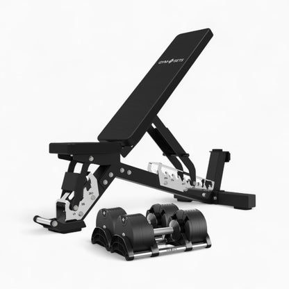 GymSets Round Adjustable Dumbbell (2.5-50kg)