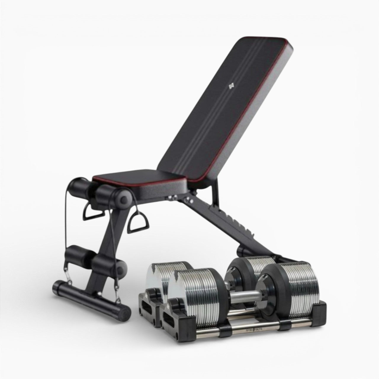 GymSets Round Adjustable Dumbbell (2.5-50kg)