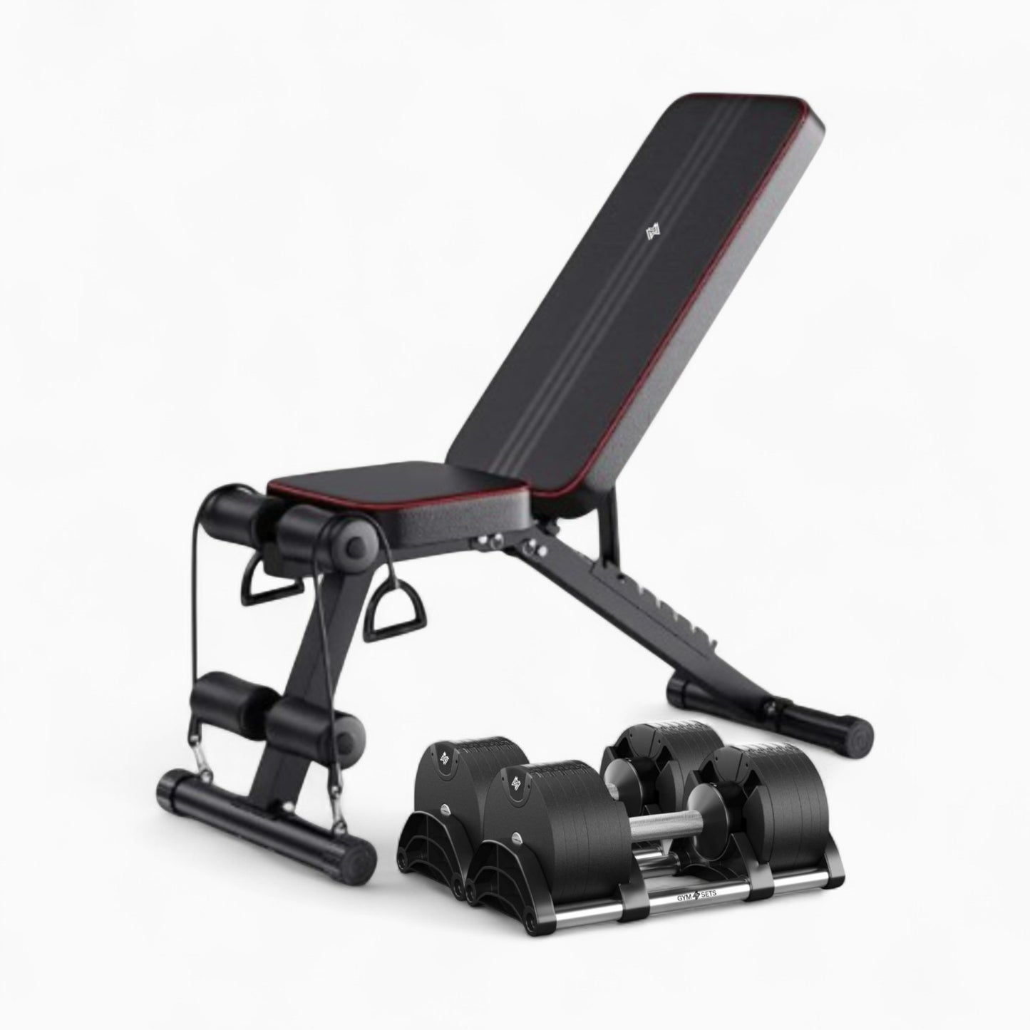 GymSets Round Adjustable Dumbbell (2.5-50kg)