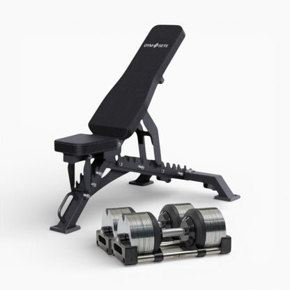 GymSets Round Adjustable Dumbbell (2.5-50kg)