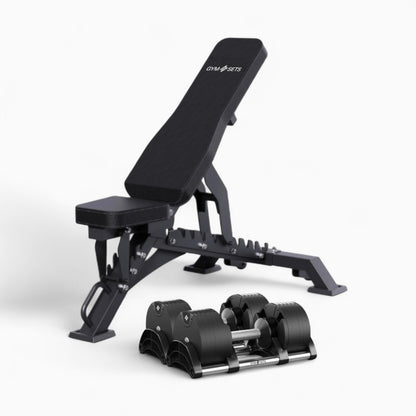 GymSets Round Adjustable Dumbbell (2.5-50kg)