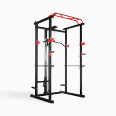 GymSets Power Cage with Cable Pulley