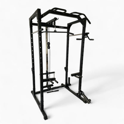 GymSets P100 Power Cage with Cable Machine
