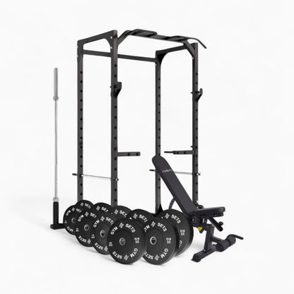 Power Rack Cage With Cable Machine System. Heavy-Duty Squat Equipment For Home And Commercial Gyms, Perfect For Full-Body Strength Training. Buy Now.