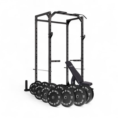 Power Rack Cage With Cable Machine System. Heavy-Duty Squat Equipment For Home And Commercial Gyms, Perfect For Full-Body Strength Training. Buy Now.
